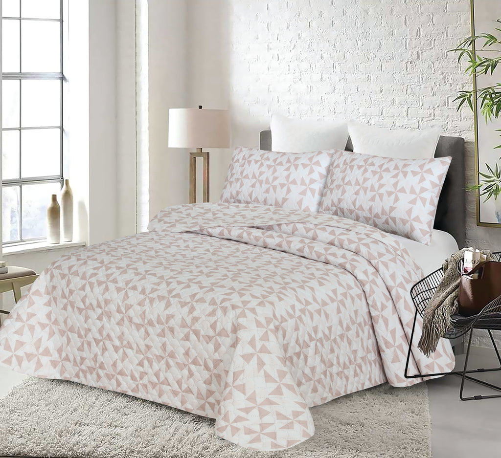 Geometric Mosaic Bedspread