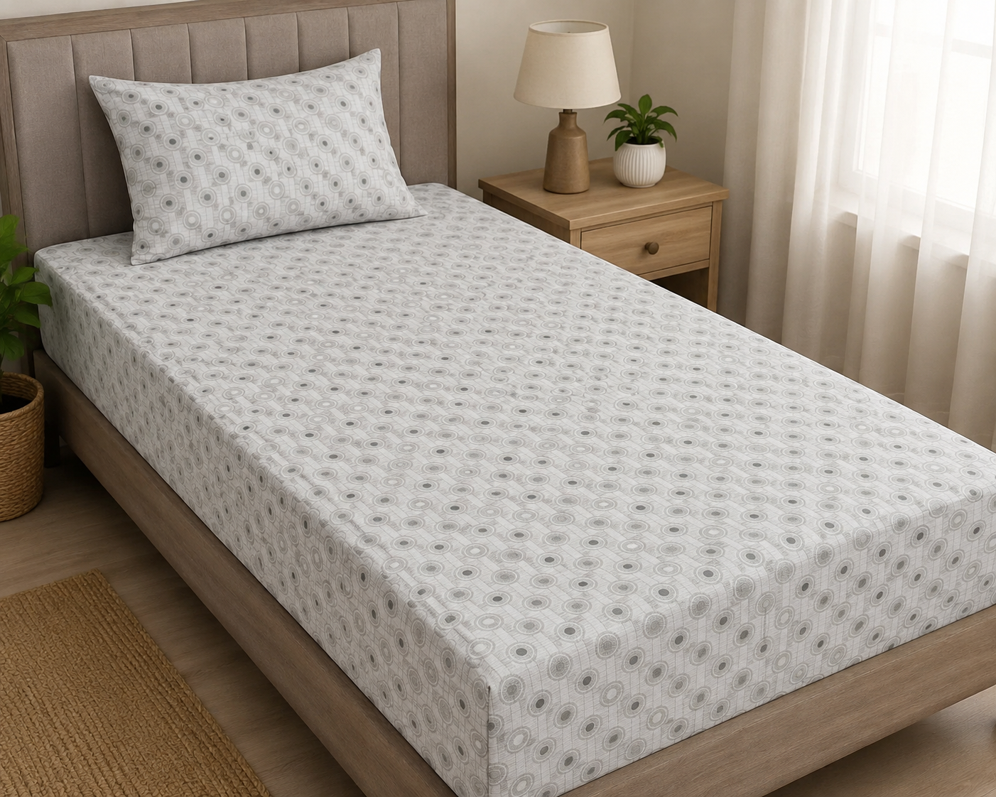 Urban Rings Single Bed Set