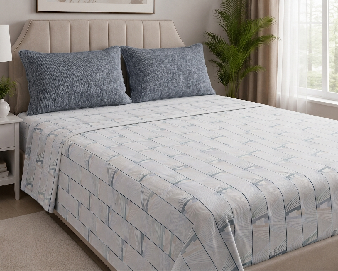 Linear Deco Bedsheet Set