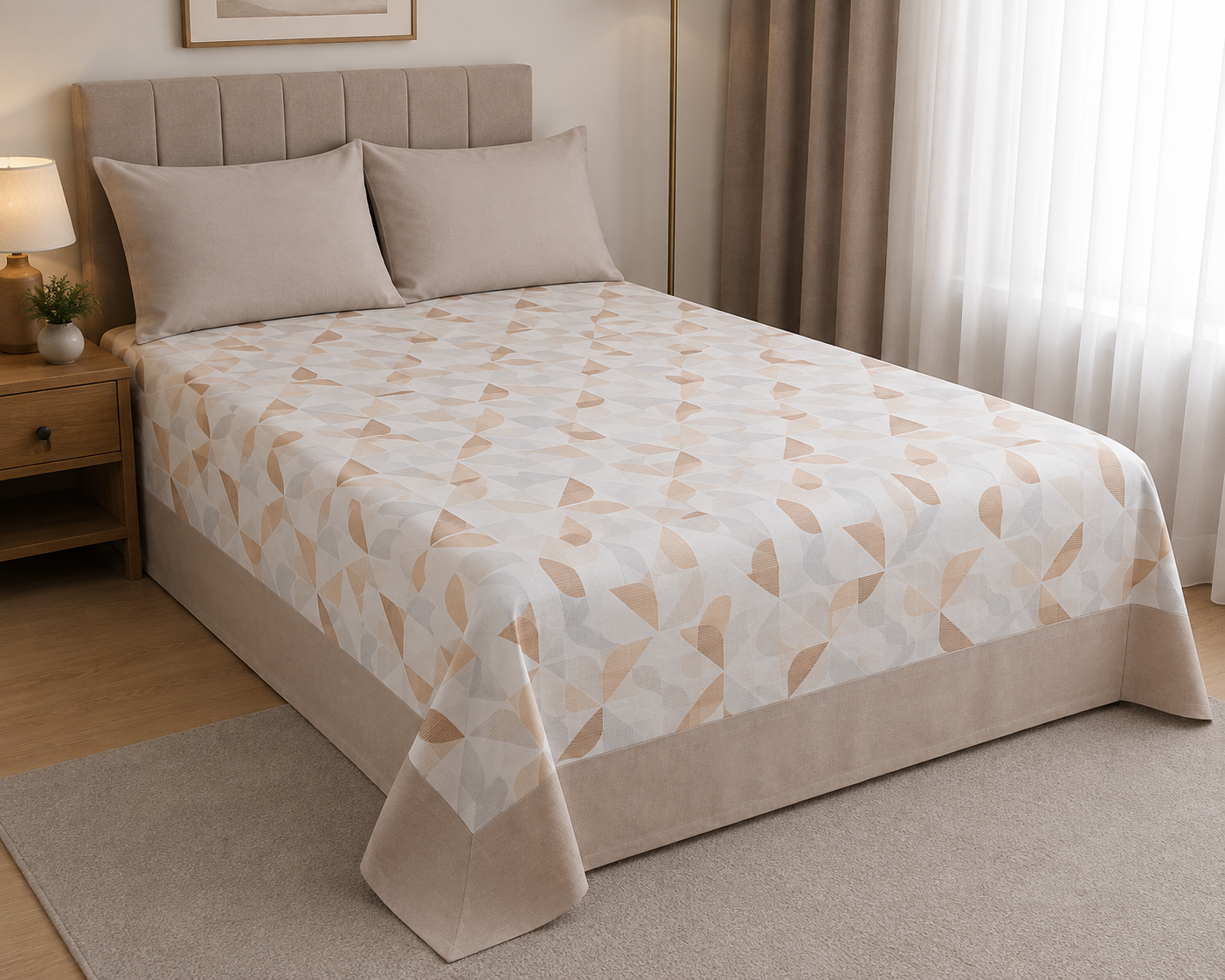 New Flap Bedsheet set